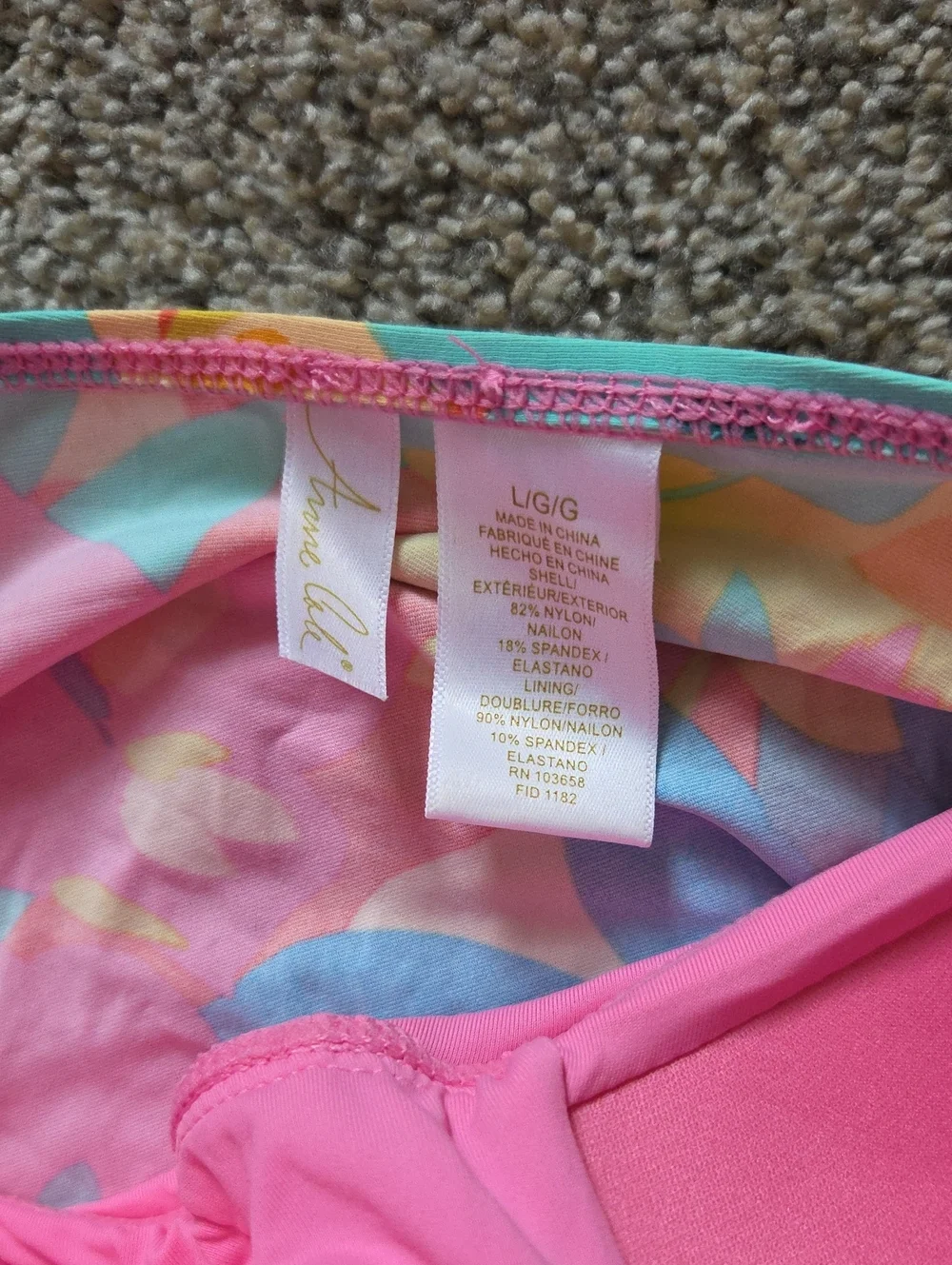 Anne Cole Tankini Top - Picture 5 of 7